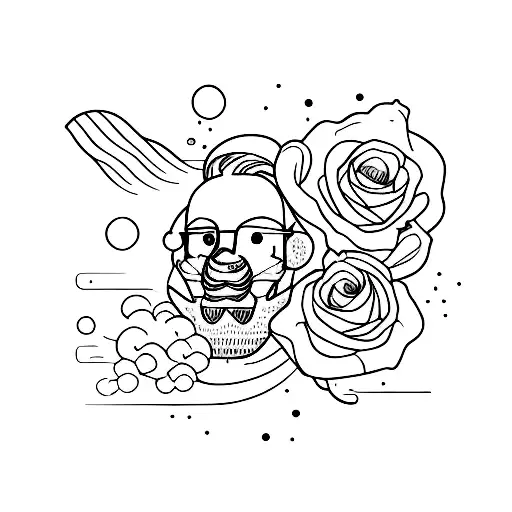 process bar tattoo design idea