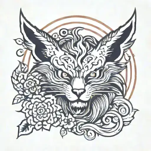 Kurama tattoo design idea