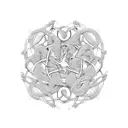 tree of life with interwoven Borromean rings  tattoo design idea