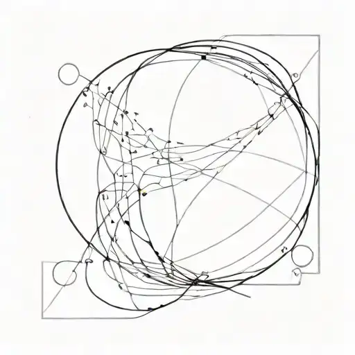 so ahead of the curve the curve became a sphere tattoo design idea
