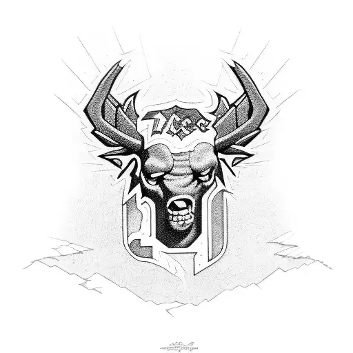 ac/dc tattoo design idea