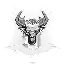 ac/dc tattoo design idea