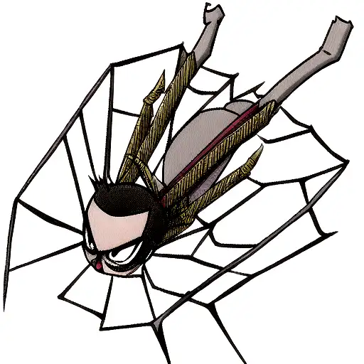 hunter hunter spider  tattoo design idea