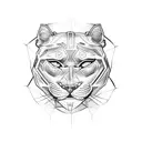 panther, 444, godspeed  tattoo design idea