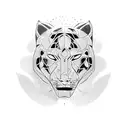 panther, 444, godspeed  tattoo design idea