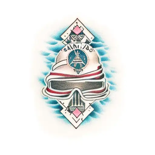 paisaje de San Juan  tattoo design idea