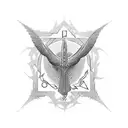 Ankh Symbol tattoo design idea