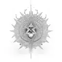 Ankh Symbol tattoo design idea