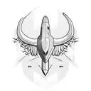 fighter jet tattoo design idea