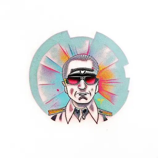 Tribute to Martin Scorsese taxi driver  tattoo design idea