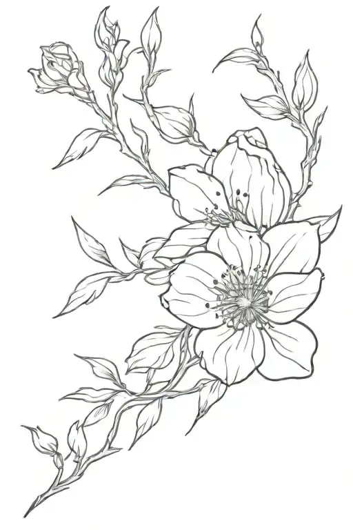 van gogh style tattoo design idea