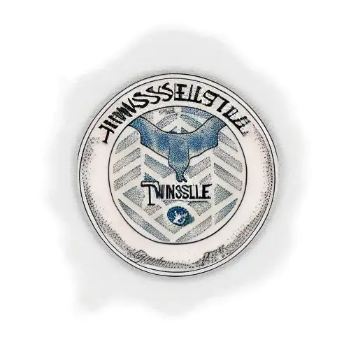 tennessee outline with American flag tattoo design idea