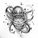 Hell tattoo design idea