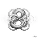 Infinity Symbol 3 monkey love respect  tattoo design idea