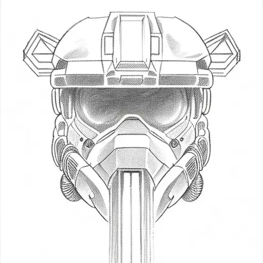 Master Chief  tattoo design idea