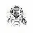 Master Chief  tattoo design idea