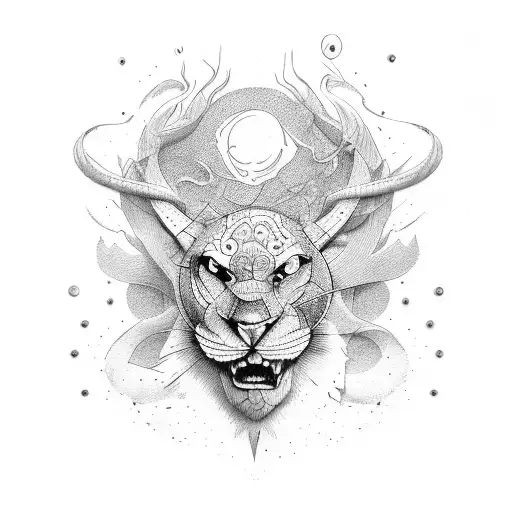 strenght and endurance tattoo design idea