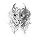 strenght and endurance tattoo design idea