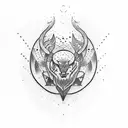 strenght and endurance tattoo design idea