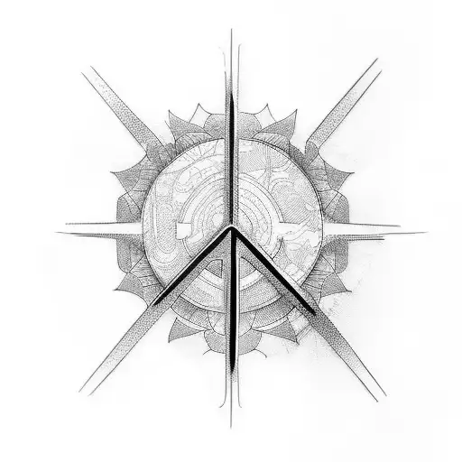 peace of mind tattoo design idea