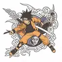 naruto sasuke tattoo design idea