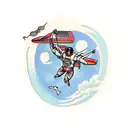 skydiver tattoo design idea