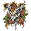 555 tattoo design idea