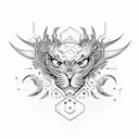 999 tattoo design idea