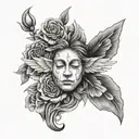 Nirvana In Utero tattoo design idea