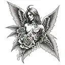 Nirvana In Utero tattoo design idea