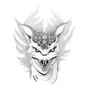 Griffin tattoo design idea