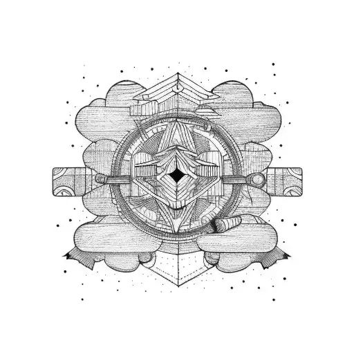 dock happy tattoo design idea