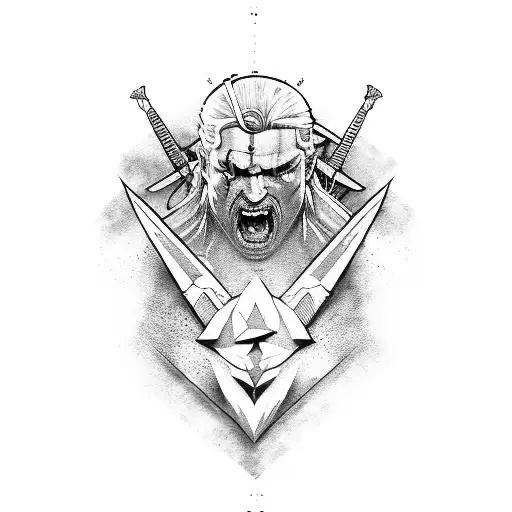 witcher tattoo design idea