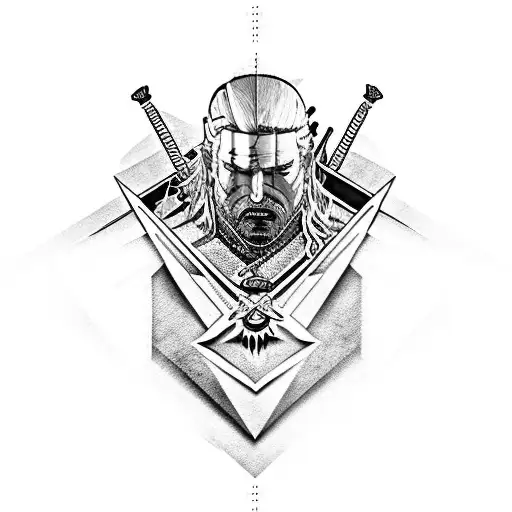 witcher  tattoo design idea