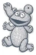 elmo tattoo design idea