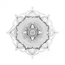 Mandala tattoo design idea