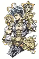 JoJo's Bizarre Adventure tattoo design idea