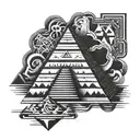 pyramid tattoo design tattoo design idea
