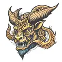 Minotaur tattoo design idea