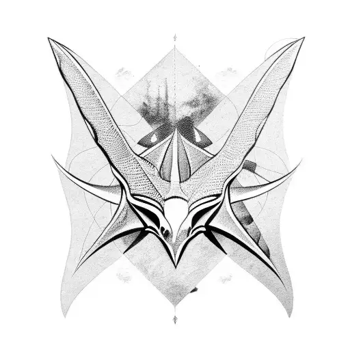 manta tattoo design idea