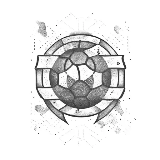 messi word cup tattoo design idea