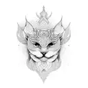manisha tattoo design idea
