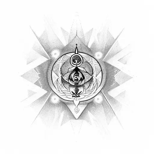 chakras tattoo design idea