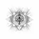 chakras tattoo design idea