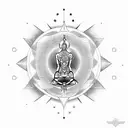 chakras tattoo design idea