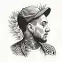 Mac Miller tattoo design idea