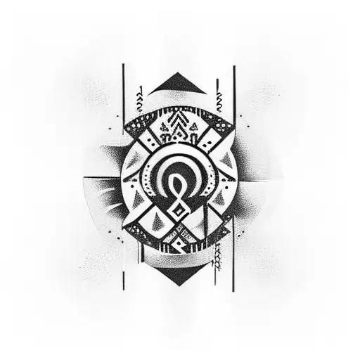 Baltic tribes  tattoo design idea