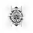 Baltic tribes  tattoo design idea