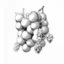 the sentence "GRAPE ME!" tattoo design idea