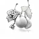 the sentence "GRAPE ME!" tattoo design idea